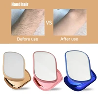 manual physical hair removal painless safe epilator reusable crystal hair eraser body beauty depilation tool glass hair remover