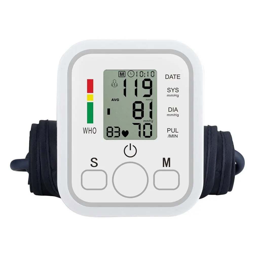 

Sphygmomanometer Digital Wrist Monitors Pulse Heart Beat Rate Meter Device Medical Equipment Mini Hematomanometer