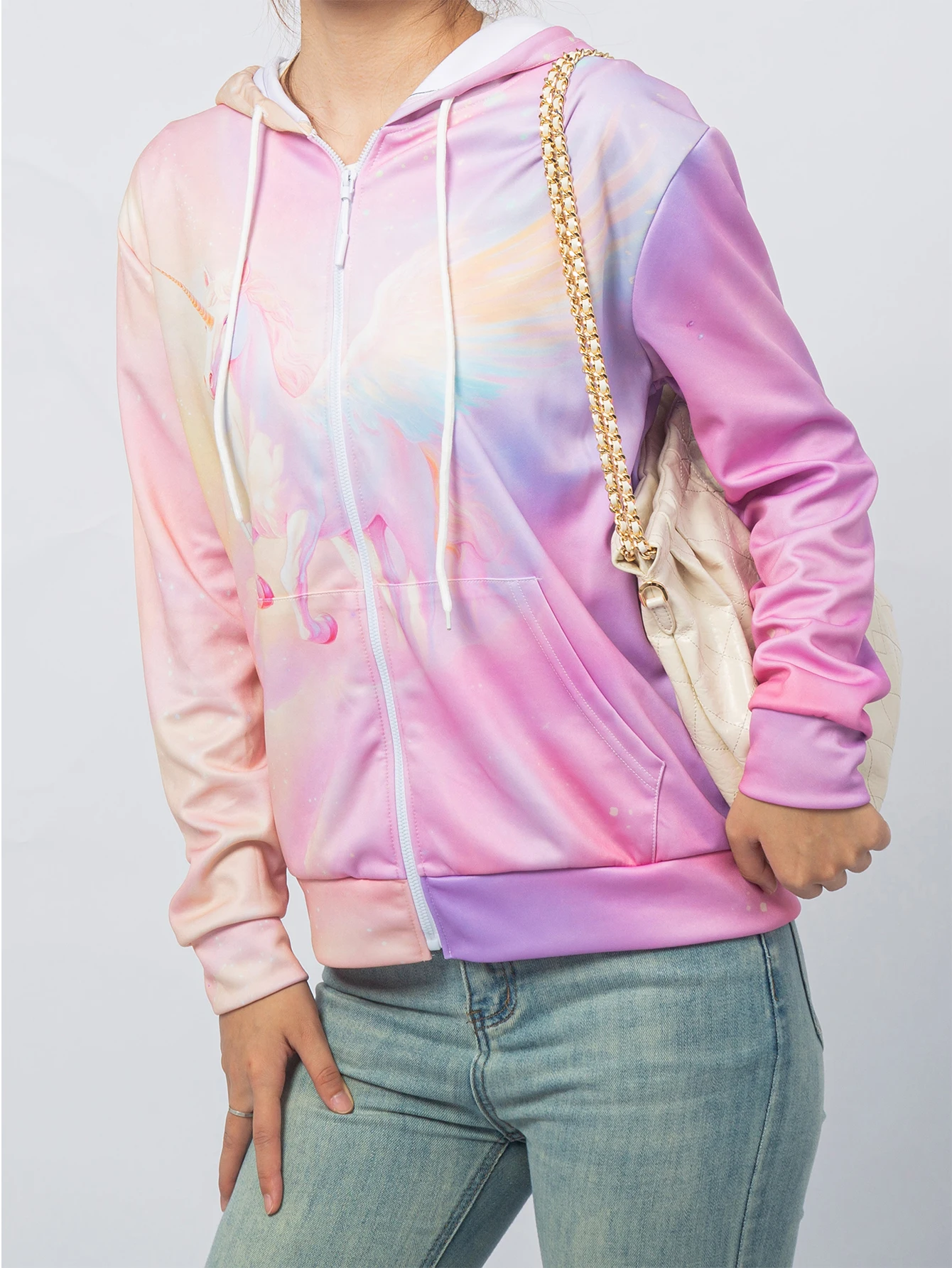 Весенне-осенняя новая женская персонализированная модная спортивная толстовка