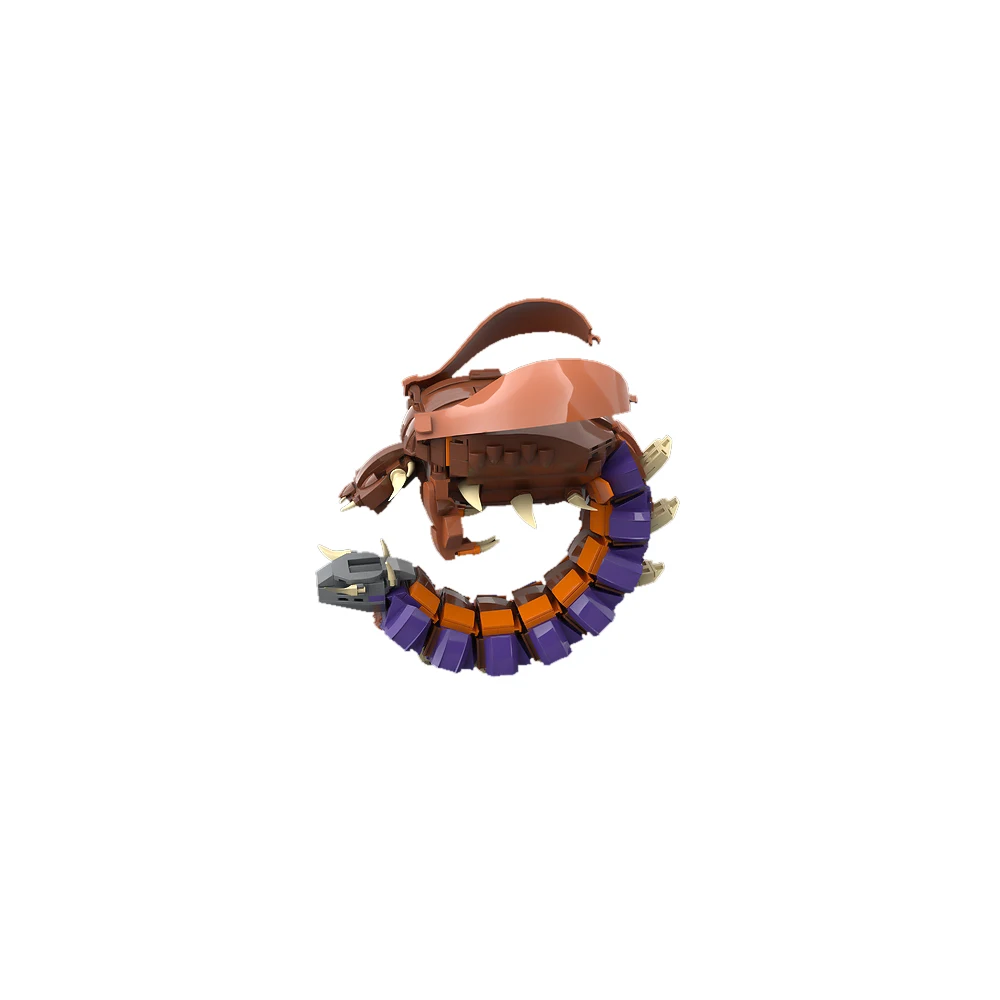 Gobricks MOC Zerg Devourer кирпичи модель монстра StarCraft фигурки героя воздушная атака