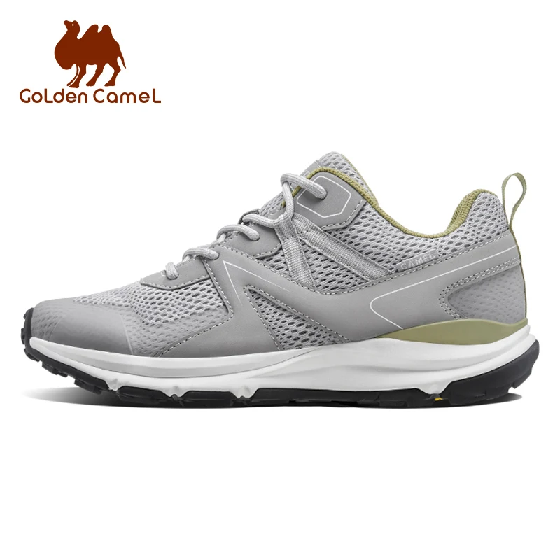 Goldencamel Hiking Shoes Sneakers Men Outdoor Sport Trekking Mountain Climbing Waterproof Athletic Running Footwear 2 In 1