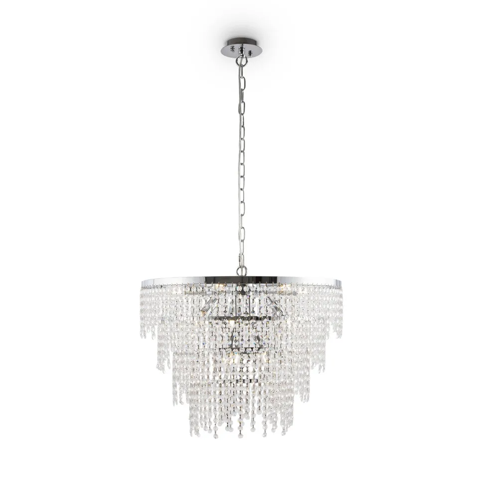 Подвесная люстра Noa DIA202PL-12CH Maytoni E14 Классический