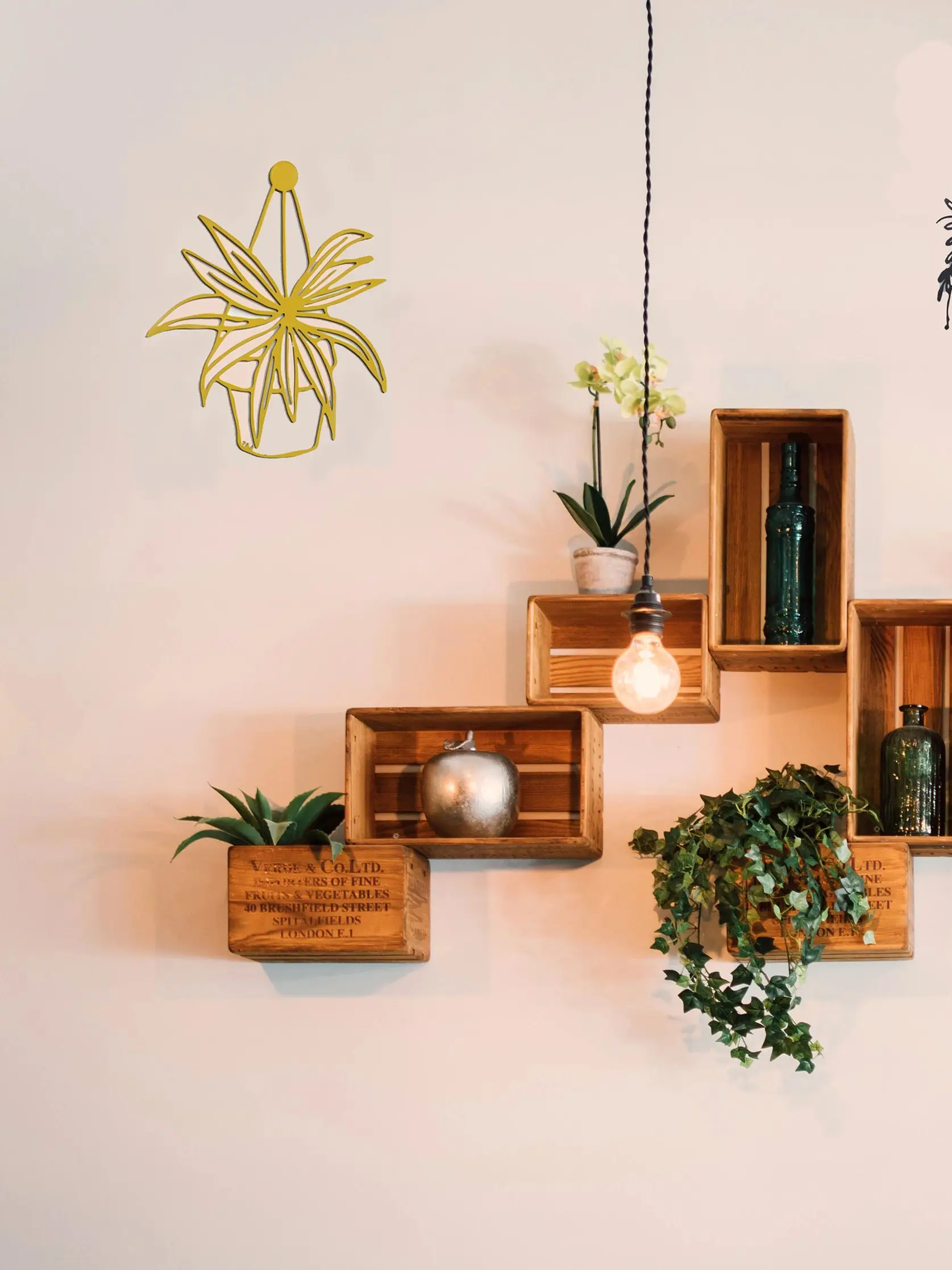 

Hanging Plant, WALL ART, decor, wall sticker