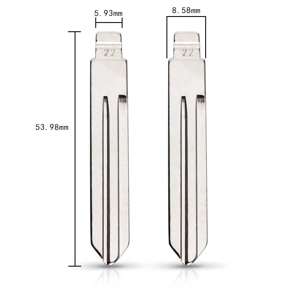 

XRSHKEY 10 шт./лот VA2 автомобильный пульт дистанционного управления KD ключ для Citroen/Peugeot/Renault Flip Blank #58