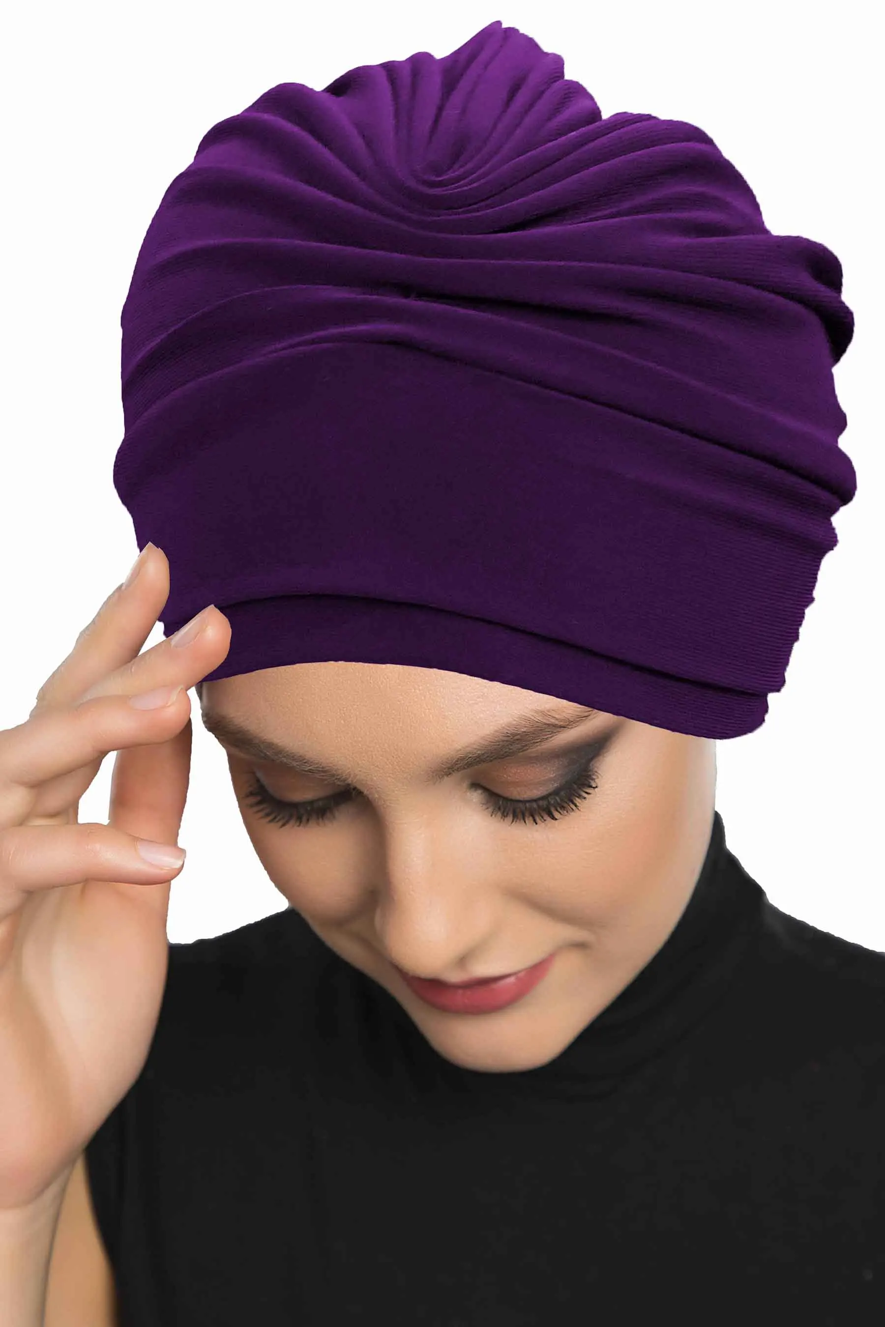 2023 New Fashion Double Layer Ready Made Turban Hijab Bonnet Scarf Cancer Cap Special Women Product Beret Bandana Shawl Muslim