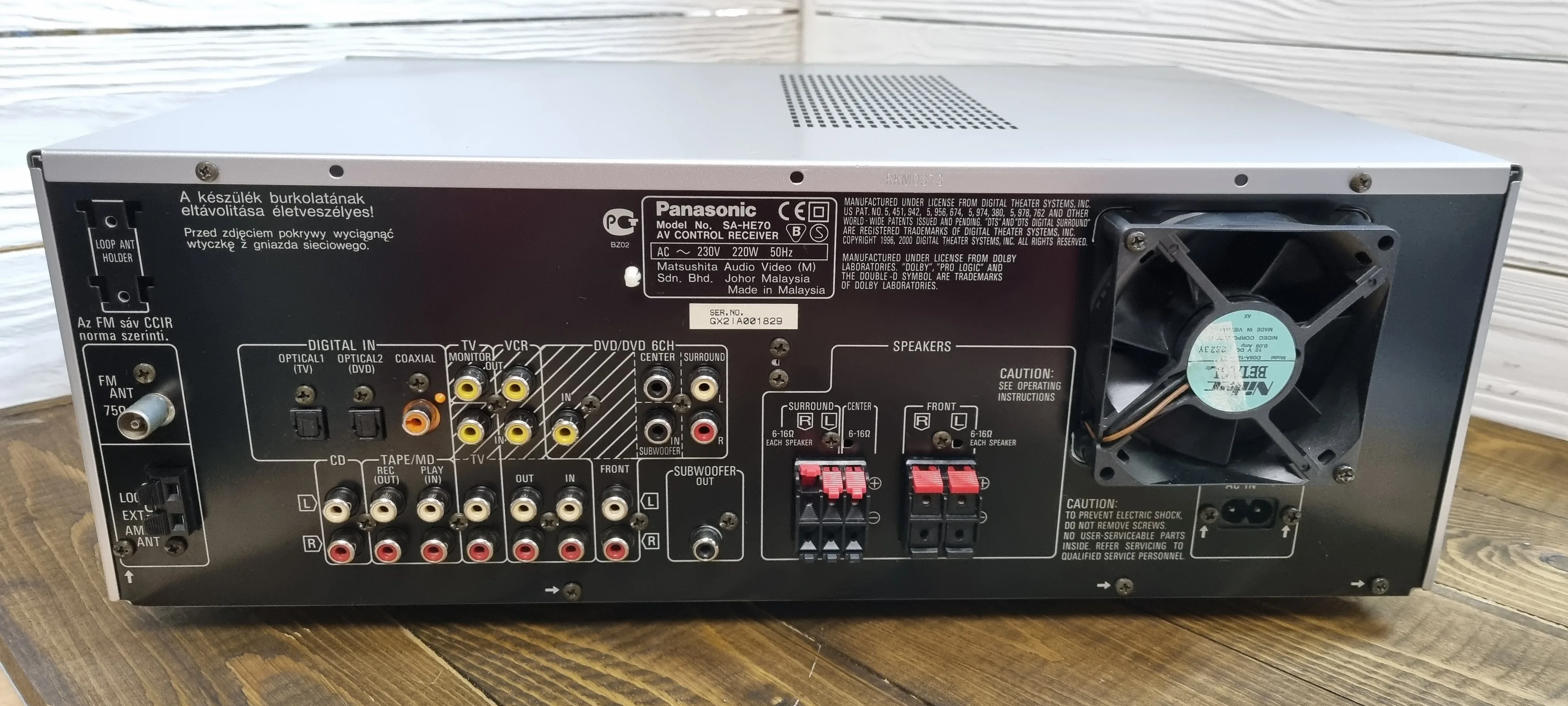 Панасоник Усилитель Для Домашнего Кинотеатра Купить