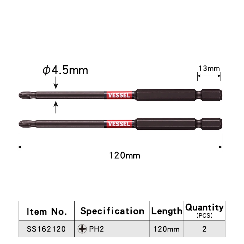 

Набор отверток VESSEL стальной сплав