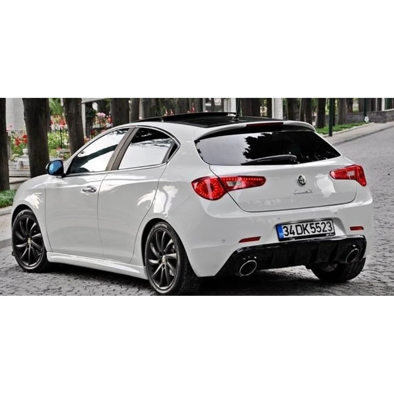 

For Alfa Romeo Giulietta Side Skirts Threshold 2010 - 2020 Sill Trim -- Car Styling Auto Accessories Body Kit Chrome Spare Wings