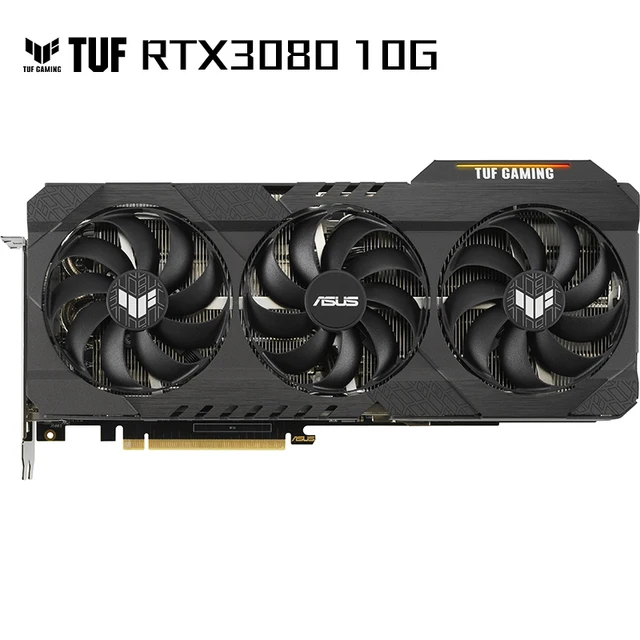  Видеокарта ASUS TUF RTX3080 10G Nvidia rtx3080 игровая видеокарта GDDR6X 