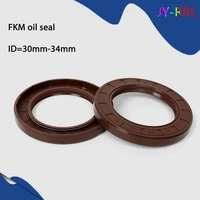 1pcs fkm framework oil seal id 30mm 32mm 34mm od 40 75mm thickness 5 12mm fluoro rubber gasket rings