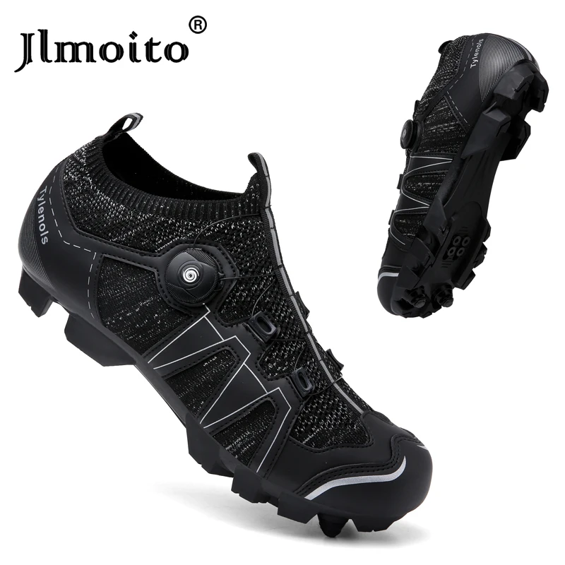

Men Black Cycling Shoes MTB Sneakers Winter Self-Locking Road Bicycle Sneakers Professional Racing Boots Male Sapatilha Ciclismo
