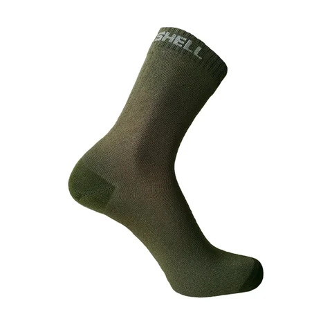 Водонепроницаемые носки DexShell Ultra Thin Crew S (36-38) оливковый зеленый DS683OGS