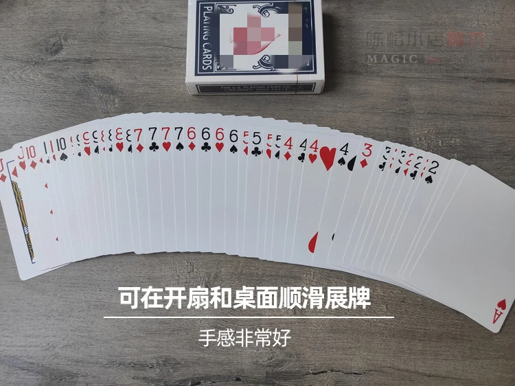 1 колода 52 оттенка красного V3 от Shin Card волшебные фокусы крупным планом
