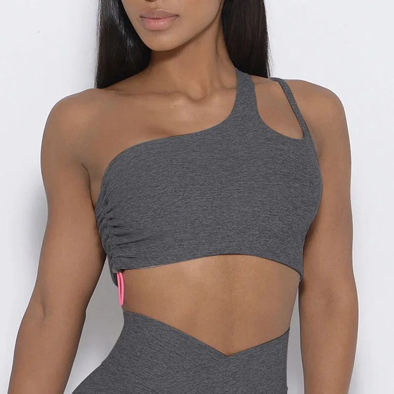 Bombshell No Logo Women Fitness Wear Lateral Cruch Sports Bra- 3 Colors Available Super-High Quality for Gym Yoga Workout