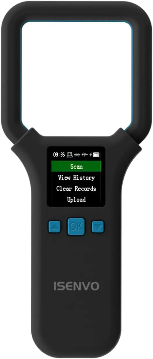 ISENVO AR190E Bluethooth беспроводной ручной сканер микрочипов для домашних животных