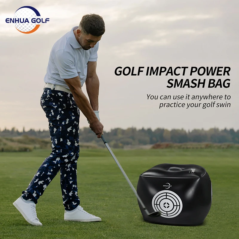 

Golf Impact Power Smash Bag Hitting Bag Swing Training Aids Impact New Design Water/Air Filling Power Hitting Durable Bag