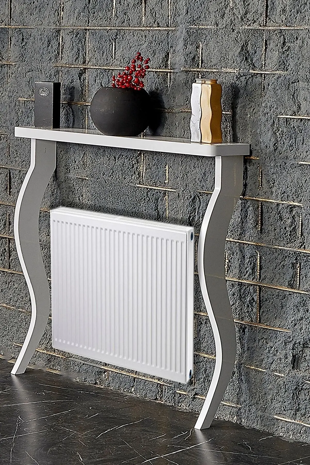 

Decorative Shelf On Radiators Bead Stand Grid Organizer Accessory Frame Walle Hanger Holder Tree Decor Hook Modern Luxury Stylis