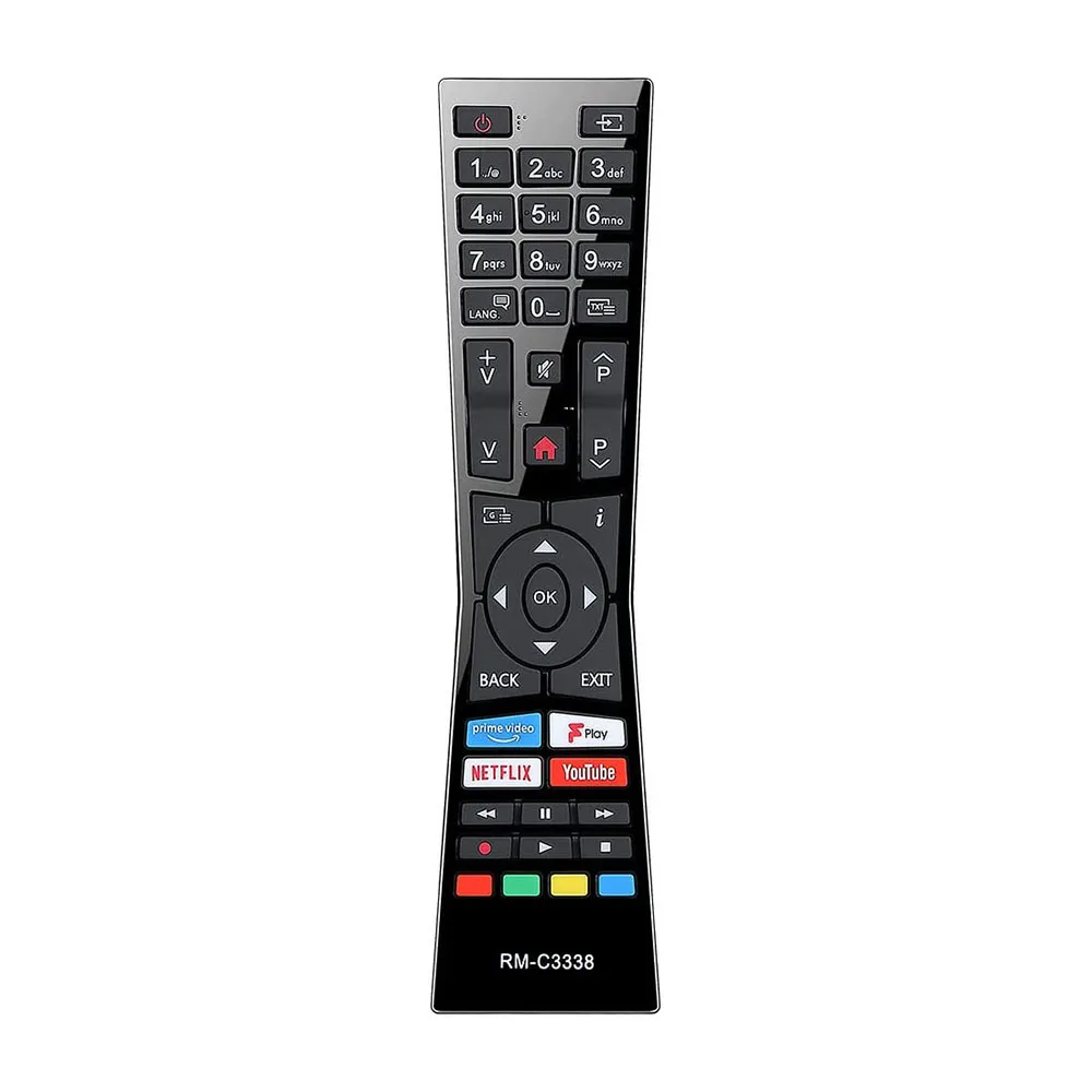 

New RM-C3338 for JVC Smart LED TV Remote Control for LT24C680 LT-24C680 with Prime video Youtube NetFlix Fplay