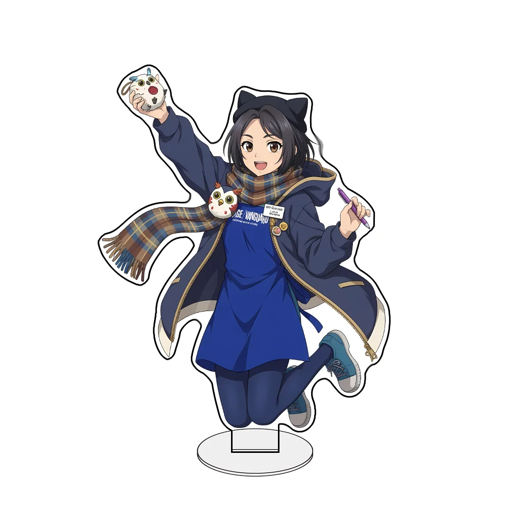 Фото Акриловая подставка с фигуркой Рейвен из игры «Tales of Vesperia», настольная подставка Village Vanguard, декор для сумки Itabag, подарочный набор для фанатов, брелок для ключей №5