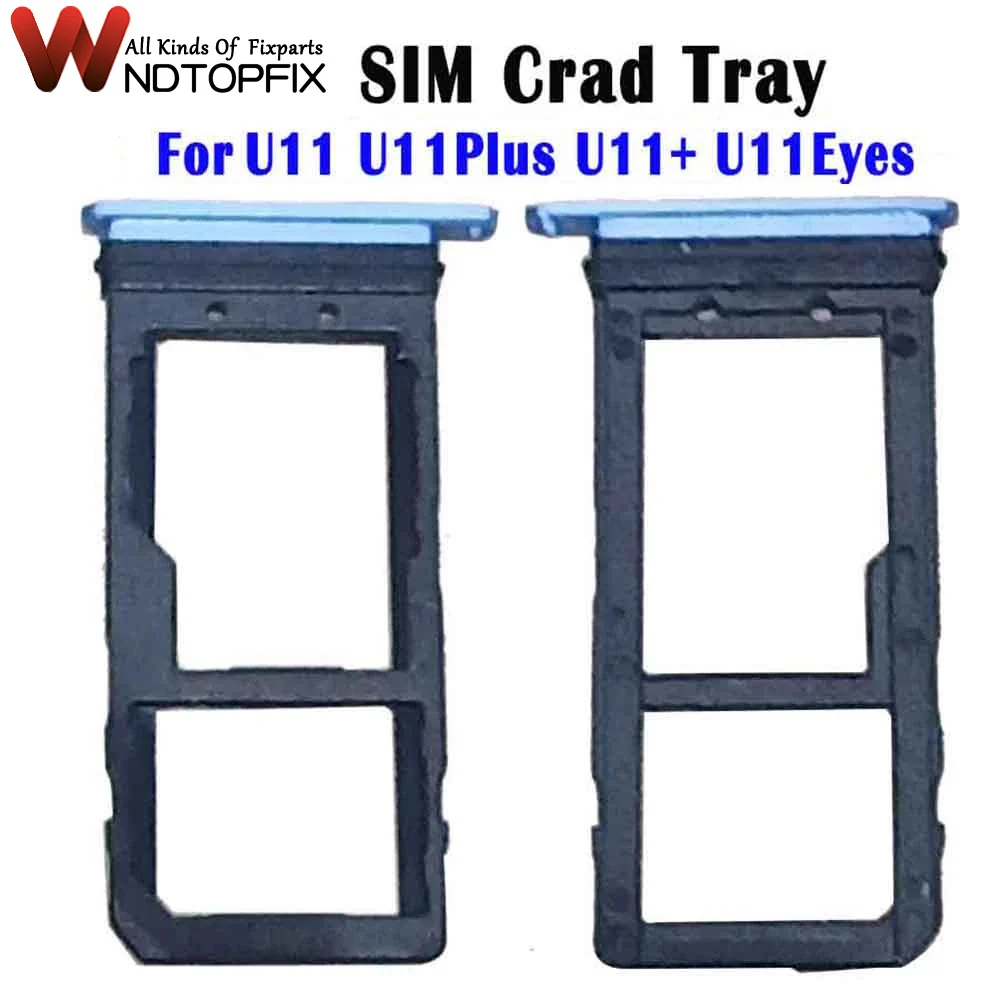 Для HTC U11 U 11 лоток-держатель для сим-лоток для карт памяти Micro SD Держатель Слот адаптер для U11 плюс SIM Слот для лотка U11 глаза держатель лоток