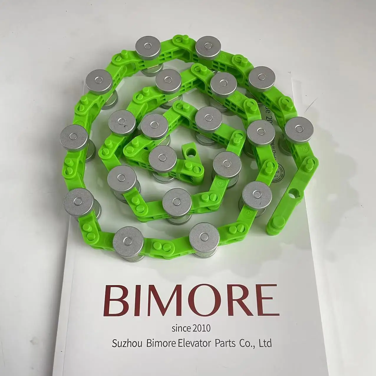 Поворотная цепь эскалатора Newel Chain Green 20 шарниров детали