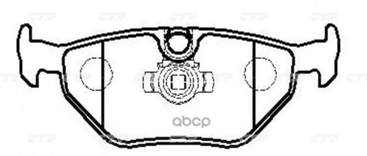Колодки Тормозные Дисковые Задние Bmw E39 2.0-4.02. (Нов Арт Gk0005) Ckb-5 CTR арт. CKB-5 __CTR_CKB5_ (art.: 3920bfeb53cc7) - 3920bfeb53cc7