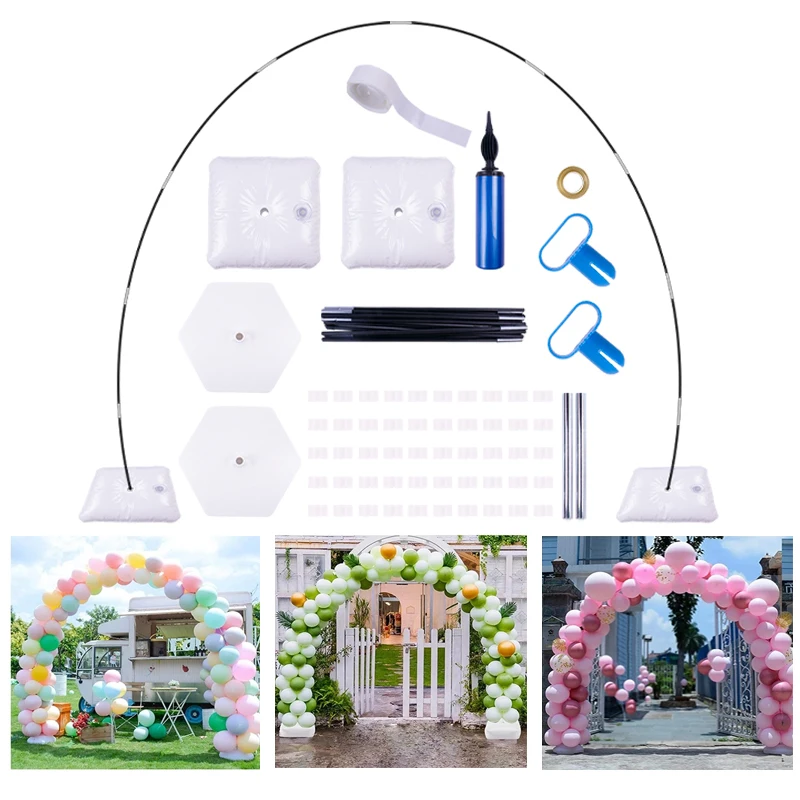 

Balloon arch kit floor column frame wreath DIY Background Birthday wedding party decoration Adjustable Balloons Stand Holder
