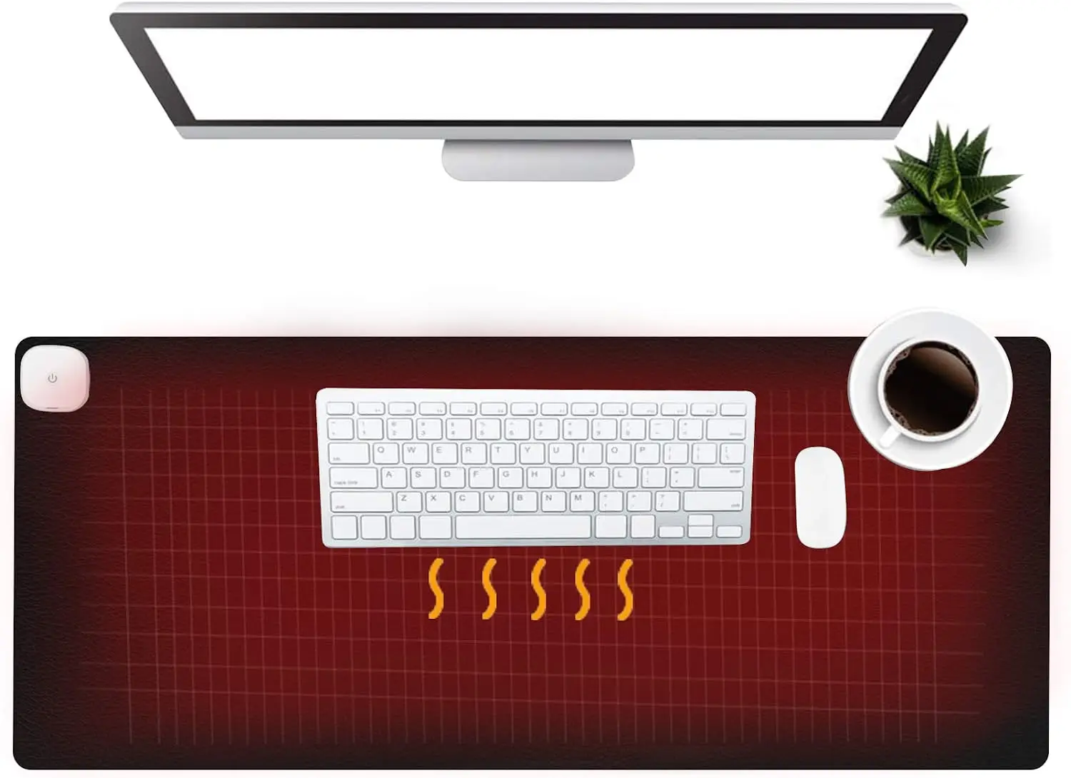 

Теплый Настольный коврик, коврик для мыши, офисный Настольный коврик, Olidik 3 скорости сенсорного управления, теплый большой коврик для мыши, ...