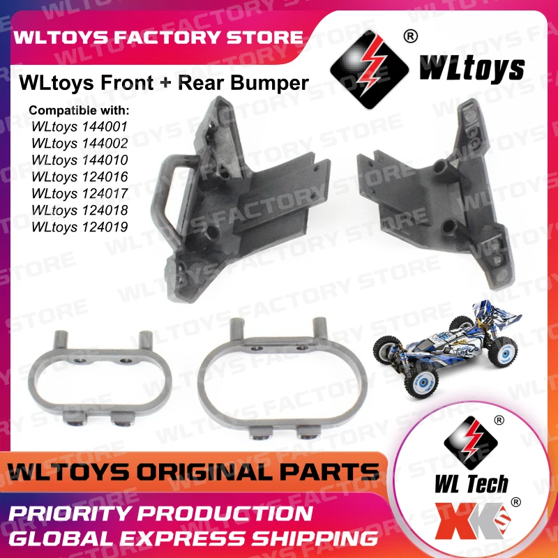 Аксессуары wltoys 144001 124019 124017 обновленные детали для переднего бампера |