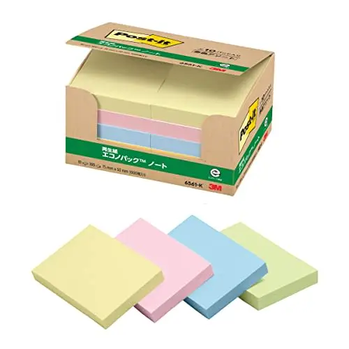 Стикеры Post-it пастельные цвета