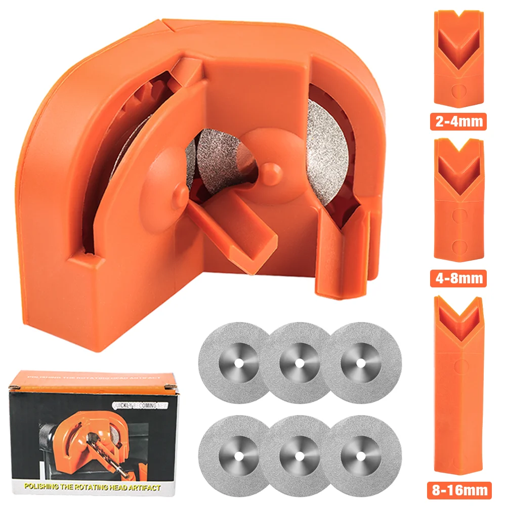 

Электрическая точилка для сверл DECWLS 88907 оранжевая