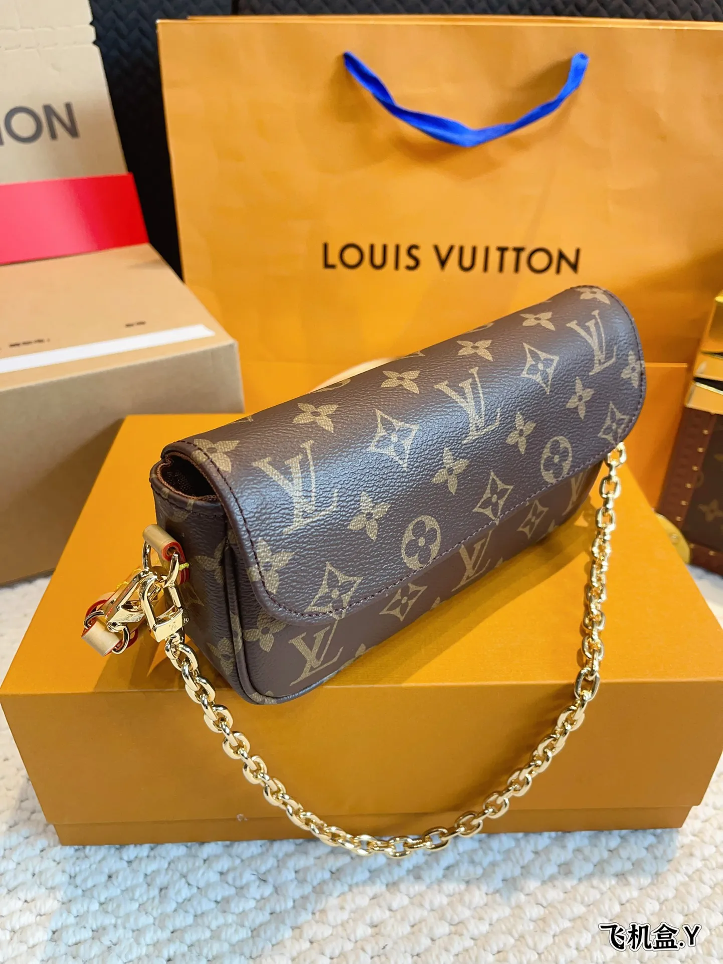 LV Louis Vuitton Tote Cope 1:1 2024 Новая женская сумка-кошелек через плечо модная