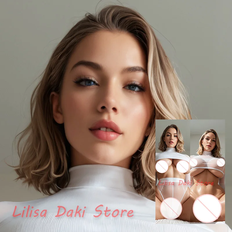 Подушка Dakimakura с изображением светлой женщины наволочка двусторонним принтом в