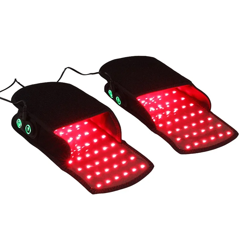 90 Pcs LED Physiotherapy Devices 660nm 850nm Infrared Light Therapy For Arthritis Foot Pain Relief Slipper