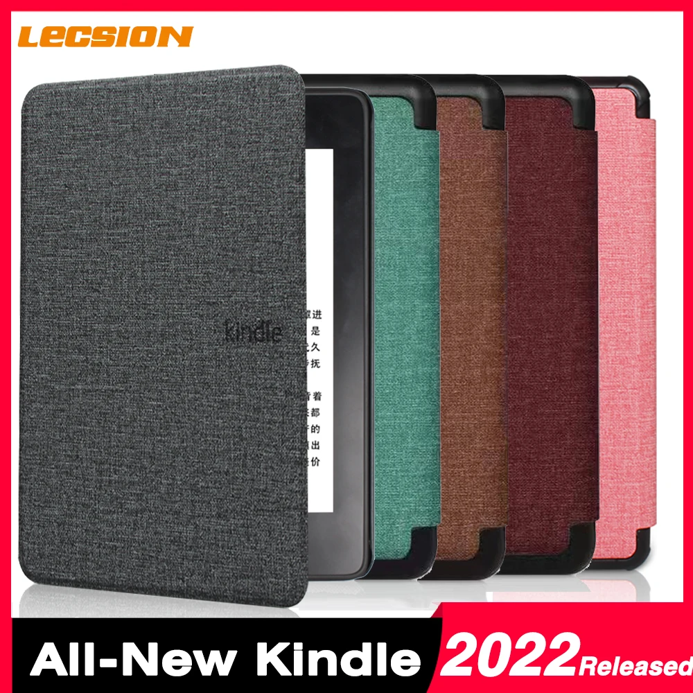 Kindle Case For All-New Kindle 11th 2022 Released 6 Inch C2V2L3 Magnetic Smart Fabric Cover Leather Screen Protector Case