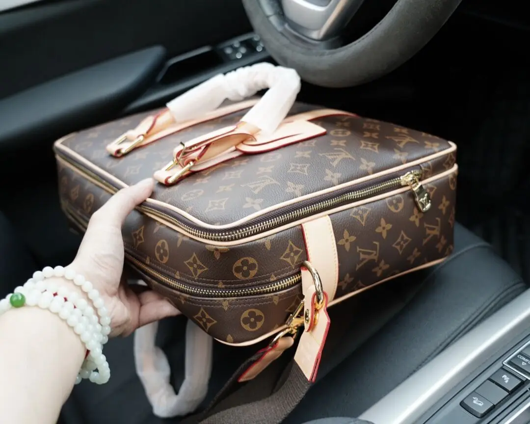 точная копия 1:1 Мужская Для Гольфа Louis Vuitton Сумка С Одним Плечом Бизнес - Принт