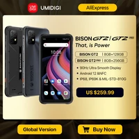 UMIDIGI BISON GT2 GT2 PRO 8GB 128GB 256GB 90Hz Android Rugged Smartphone Helio G95 NFC IP68 IP69K 6 5  FHD  64MP Camera