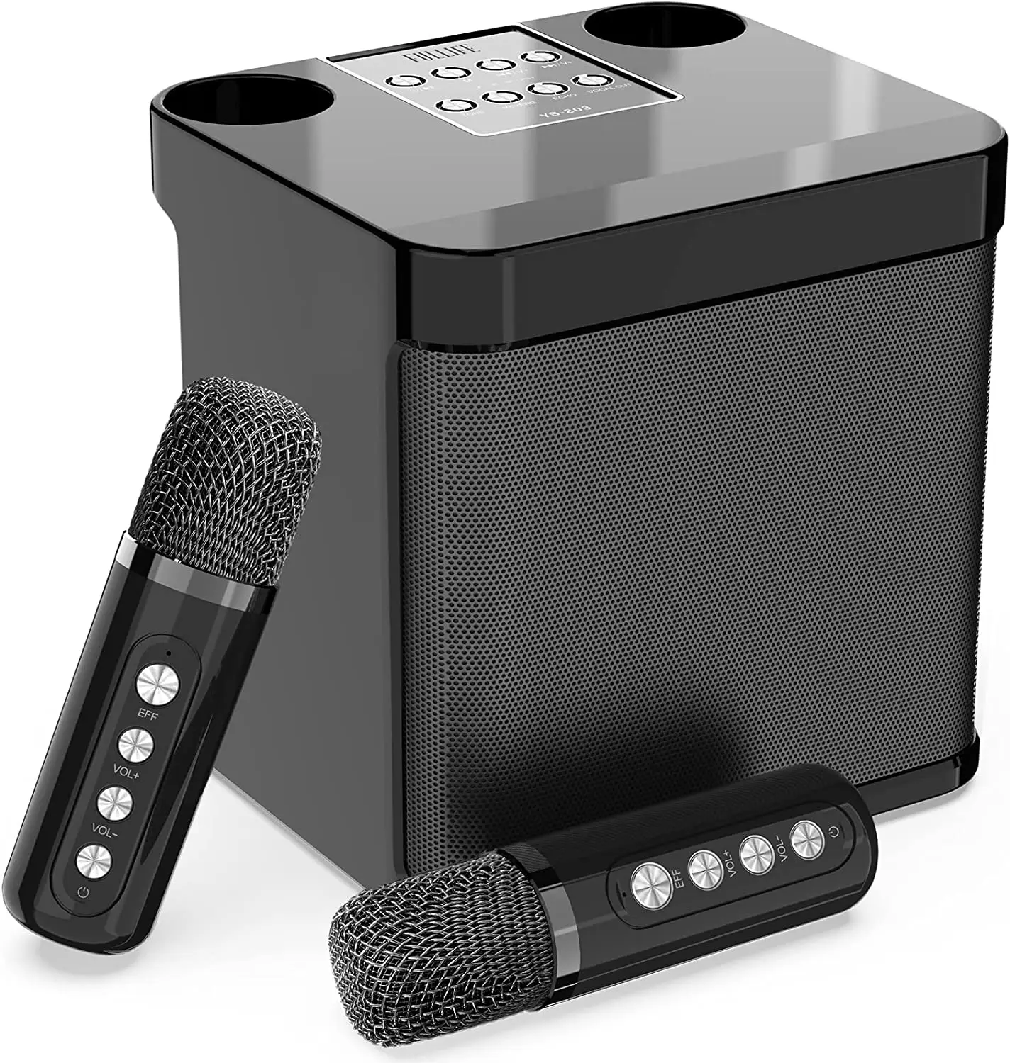 Dual Microphone Karaoke Machine for Adults and Kids Portable