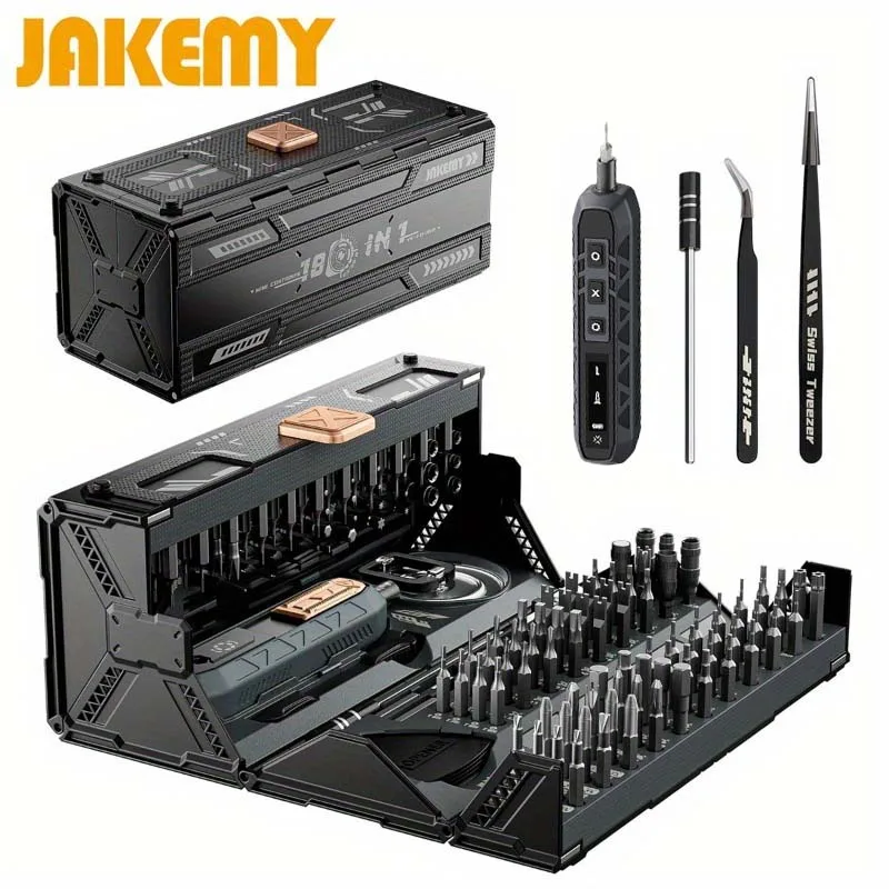 

Набор магнитных отверток JAKEMY 180 в 1