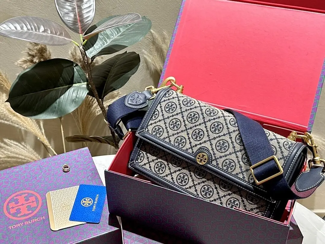 Tory Burch Totes Cope 1:1 2024 Новая Женская Сумка-кошелек Через Плечо Модные Сумки Почтальона