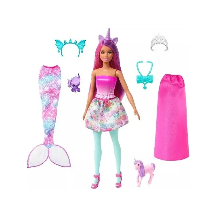 Barbie Куклы и аксессуары Dreamtopia Лицензированный продукт HLC28