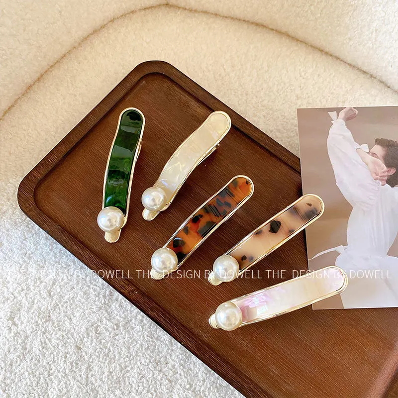 

Модные металлические заколки для волос для женщин заколка для волос с леопардовым принтом элегантная винтажная жемчужная заколка для волос модные аксессуары для волос в подарок