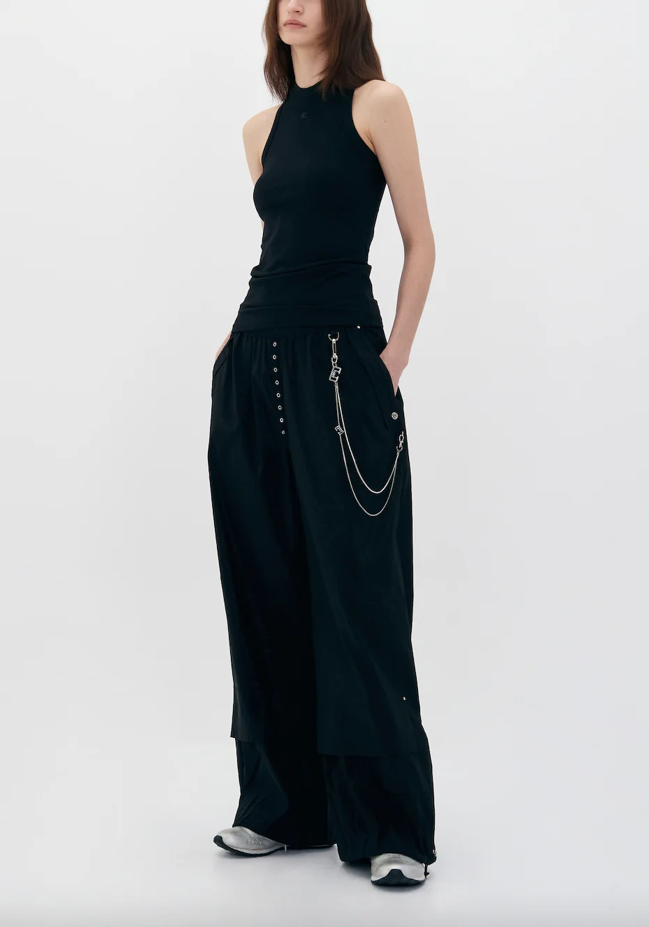 

2023 Summer Women Casual Basic Classic Solid Sleeveless Tank Top High Street