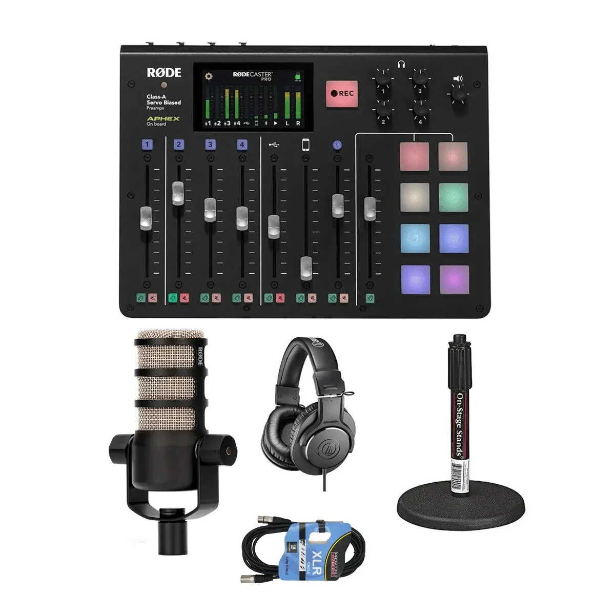 

Консоль для производства встроенной капсулы RODE-Caster Pro