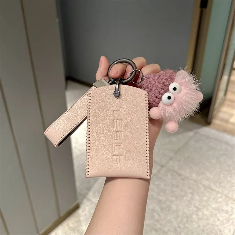 

Car Button Cover Suitable For Tesla Model3/Y Key Shell Bag