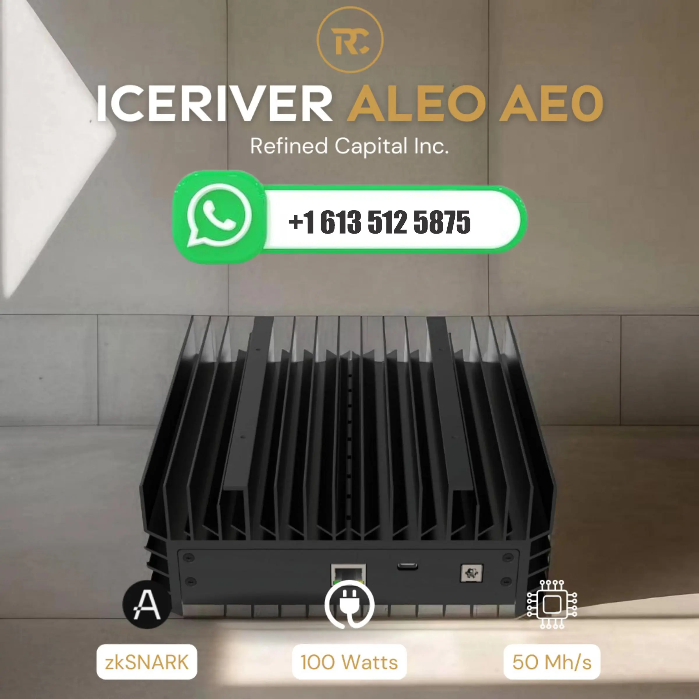 Лучшее предложение JY: Купи 5, получи 3 бесплатно! Совершенно новый IceRiver Aleo AE0 60mh с блоком питания (индивидуальный чехол) для домашнего майнинга ALEO. Доставка. (art.: 3920db6c2e833) - 3920db6c2e833