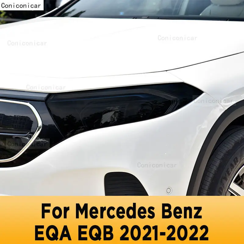 Передняя Фара Mercedes Benz EQA EQB 2021 2022 Защита От Царапин ТИНТ АксессуАры Для Ремонта