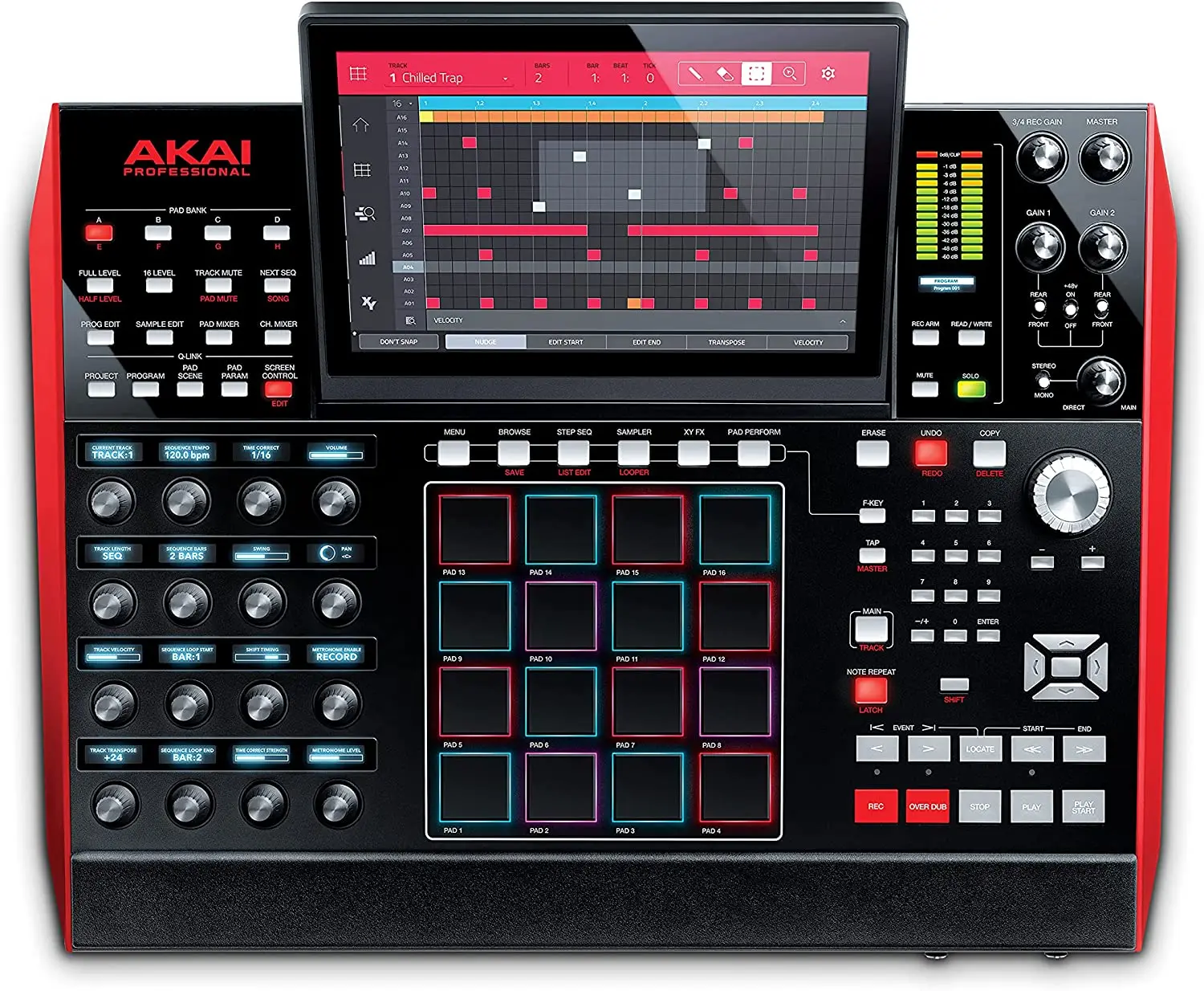 

AKAI Professional MPC X – Standalone Drum Machine and Sampler With 10.1-inch display, Beat Pads, Synth Engines and CV Gate Outpu