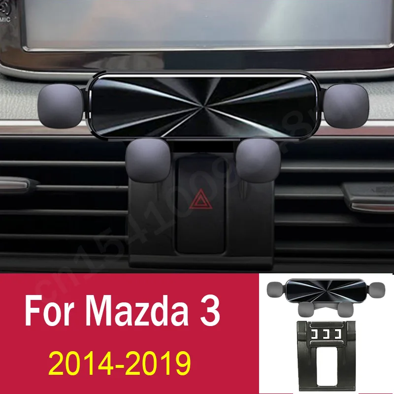 

Гравитационный Автомобильный держатель для телефона, поддержка мобильного телефона, крепление для Mazda 3 Axela 2014-2023, аксессуары