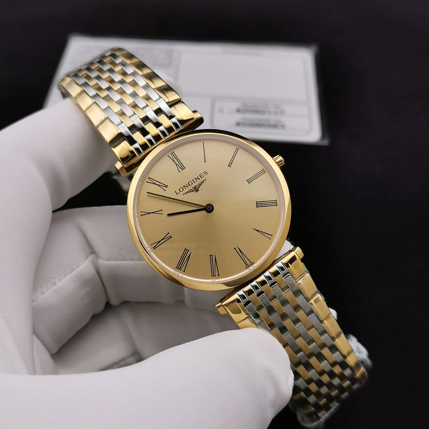 В стиле часов La Grande Classique De Gold Cypherblat |